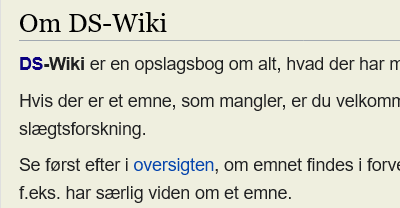 Wiki for slægtsforskere